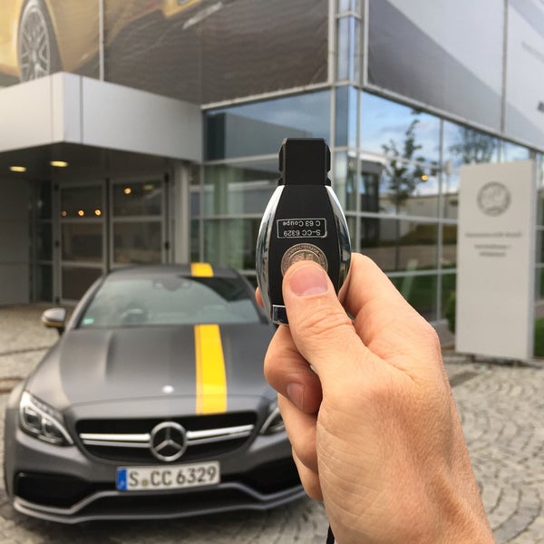 Photo taken at Mercedes-AMG GmbH by Florian J. on 5/18/2016