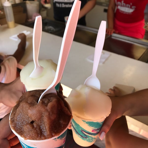 Photo taken at John&#39;s Water Ice by Anand B. on 8/22/2017