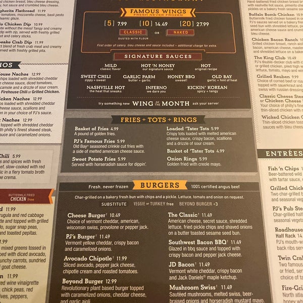 Photos at P.J. Whelihan s Pub Restaurant West Chester 19