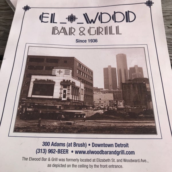 Elwood Bar & Grill Downtown Detroit Detroit, MI