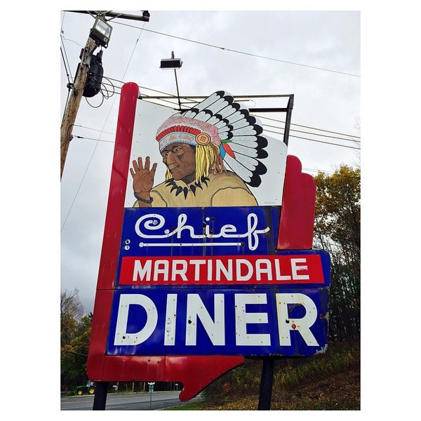 Photo taken at Martindale Chief Diner by Ewan A. on 10/26/2014