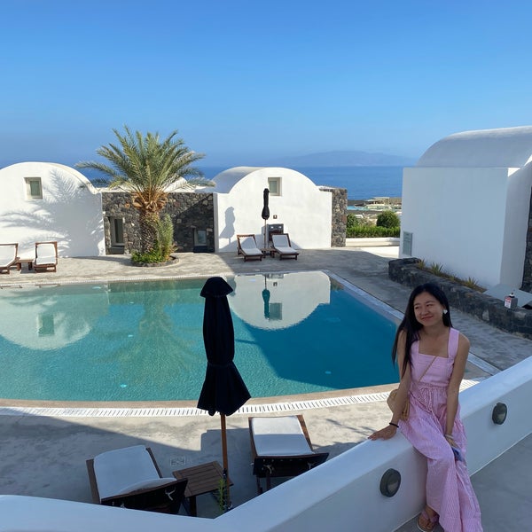 Photo taken at Santo Maris Oia Luxury Suites and Spa in Santorini by Jason Jiacheng H. on 9/3/2022
