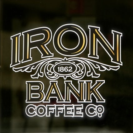 Photo taken at Iron Bank Coffee Co. by Iron Bank Coffee Co. on 7/25/2013