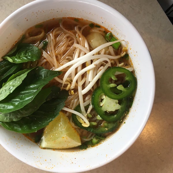 Their stew pho is a must-have for everyone, and it's vegetarian, too!
