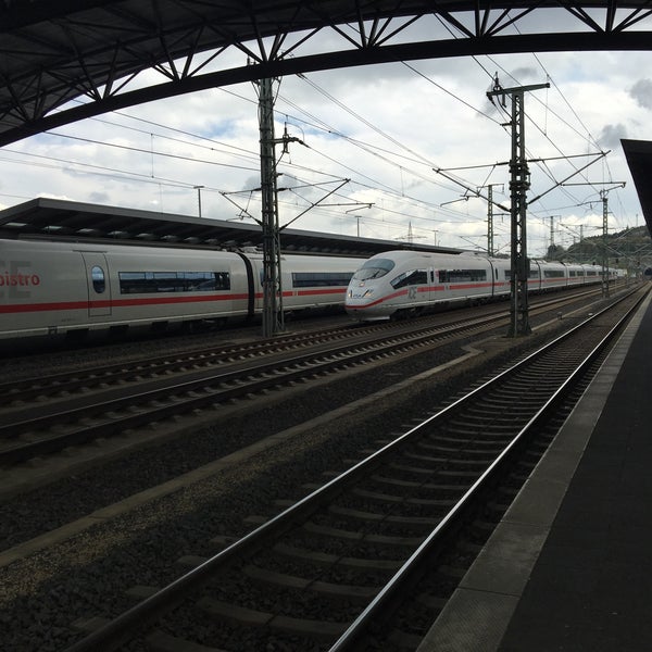 Photo taken at Bahnhof Montabaur by Tobi on 5/3/2016