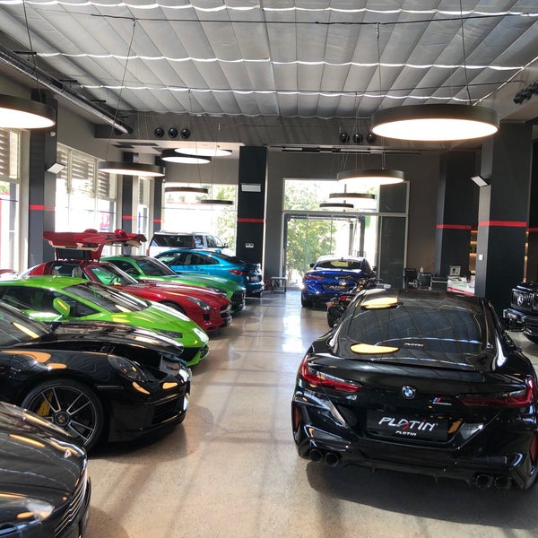 photos at platin oto auto dealership in istanbul