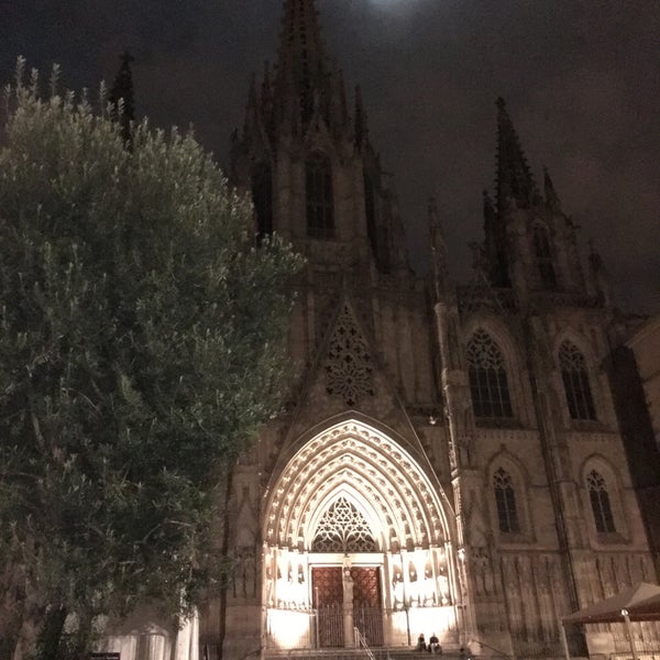 Photo taken at Cathedral of the Holy Cross and Saint Eulalia by anamari on 10/26/2015