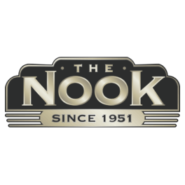 Photo prise au The Nook Restaurant par Wes E. le11/28/2016