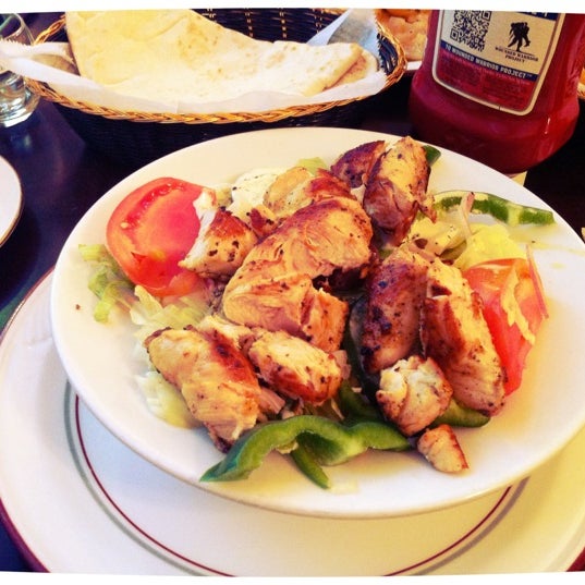 Photo taken at Steve&#39;s Greek Cuisine by Alaa on 10/26/2012