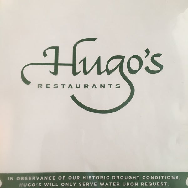 รูปภาพถ่ายที่ Hugo&#39;s Restaurant โดย Melanie M. เมื่อ 11/14/2016