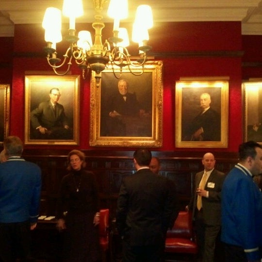 Photo taken at The Lotos Club by Donald I. on 1/24/2013