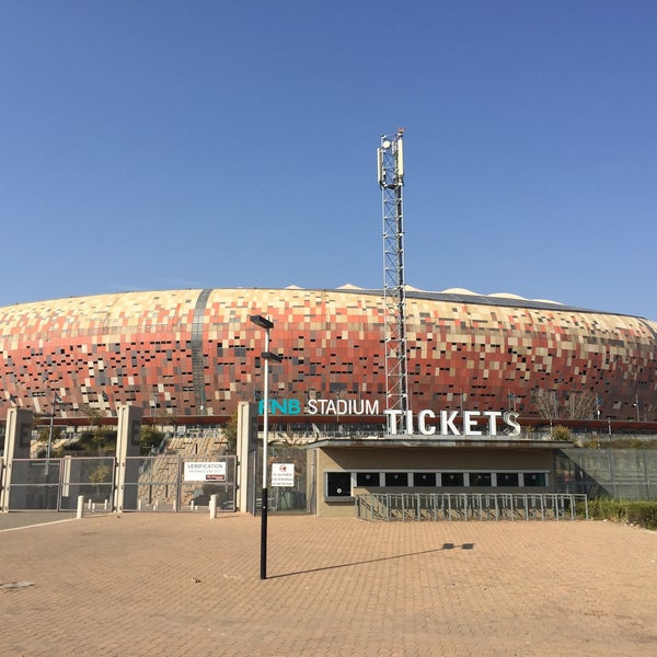 6/5/2016 tarihinde Mariana R.ziyaretçi tarafından FNB Stadium'de çekilen fotoğraf