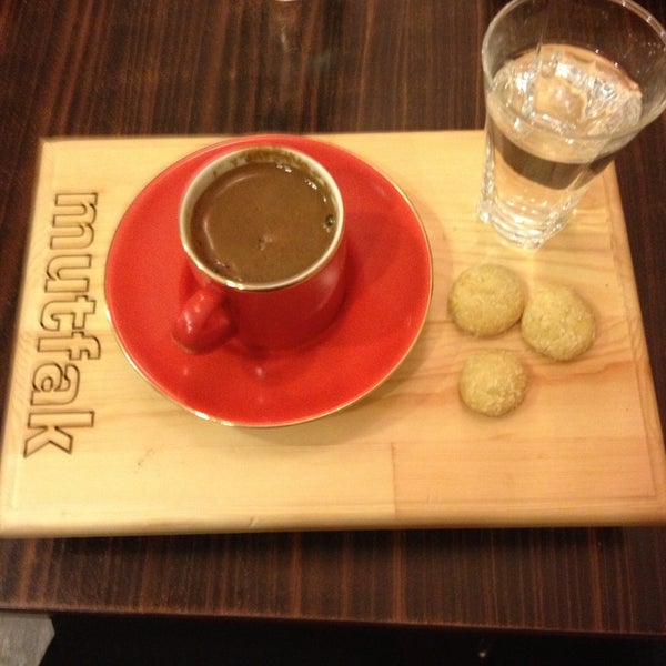 Photo taken at Mutfak Cafe &amp; Restaurant by Dilek Köroğlu Karahan on 4/15/2013
