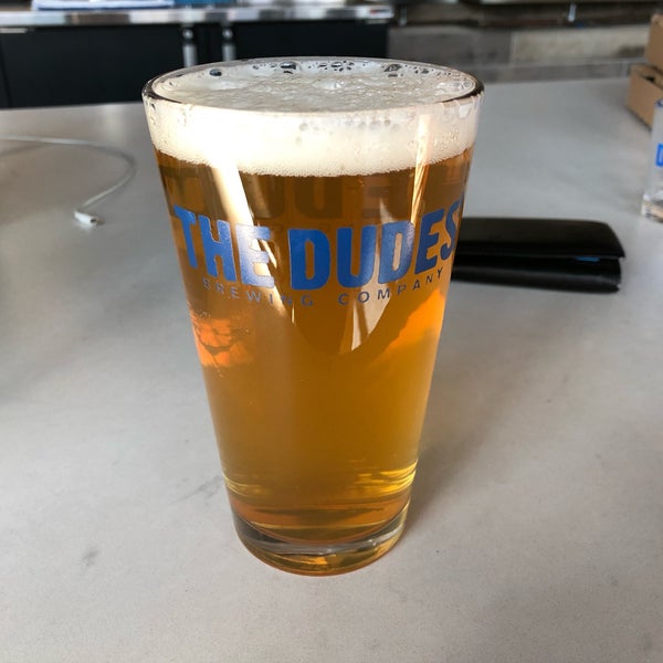 Photo taken at The Dudes&#39; Brewing Co. by Chris H. on 11/12/2018