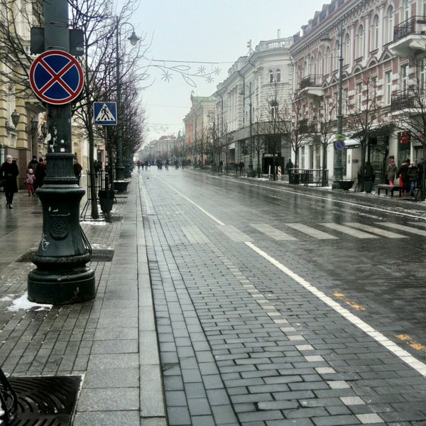 Photo taken at Gediminas Avenue by Lâri K. on 1/27/2018