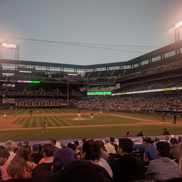 Photos at Coors Field Section 124 Row 17 Ballpark 1 tip from 89