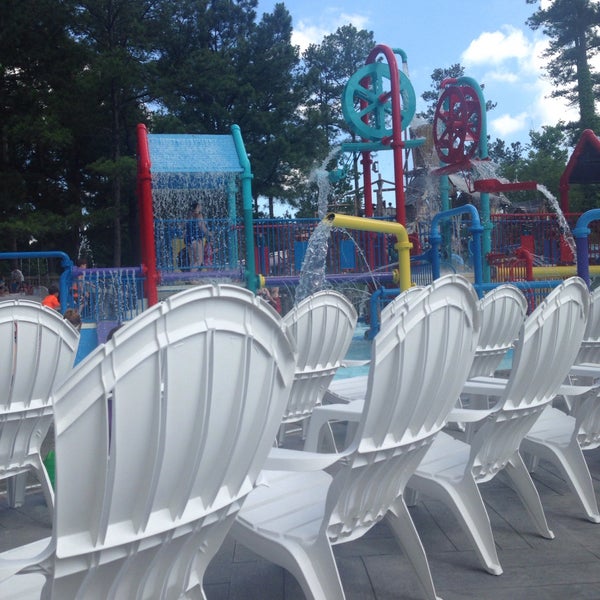 Photo taken at Six Flags White Water by Sarah C. on 5/30/2015