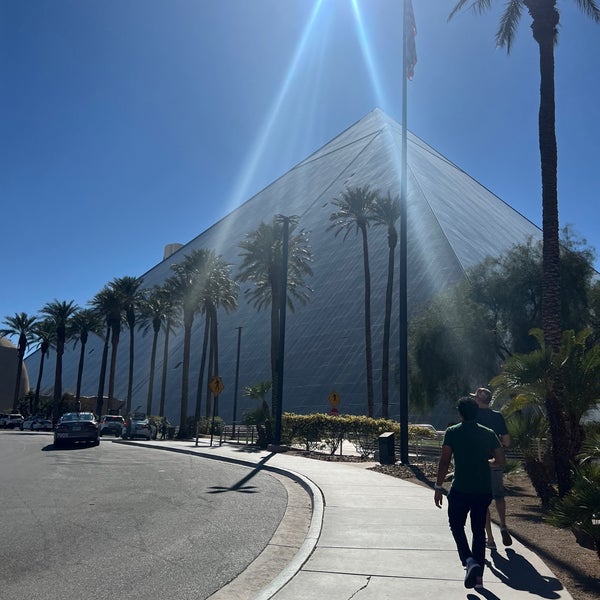 Photo taken at Luxor Hotel &amp; Casino by R-Beastie on 3/20/2024