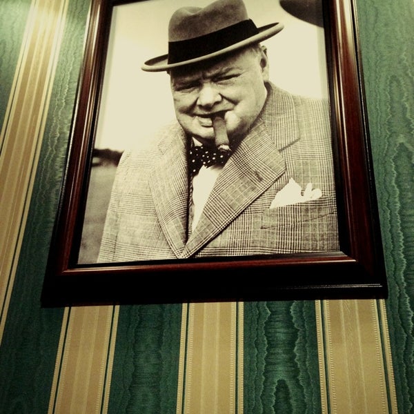 Photo taken at Черчилль Pub&amp;Grill by AlexandraZ on 3/28/2013