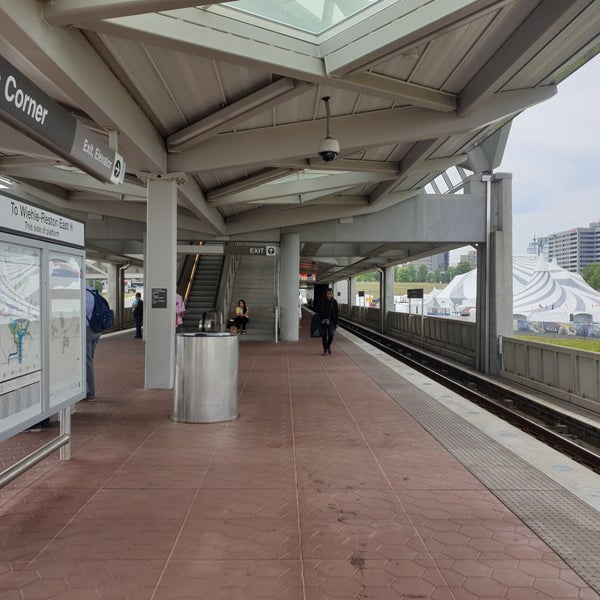 Photo taken at Tysons Metro Station by youngmin K. on 9/9/2019