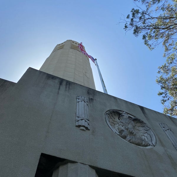 Photo taken at Coit Tower by Viv T. on 4/16/2022