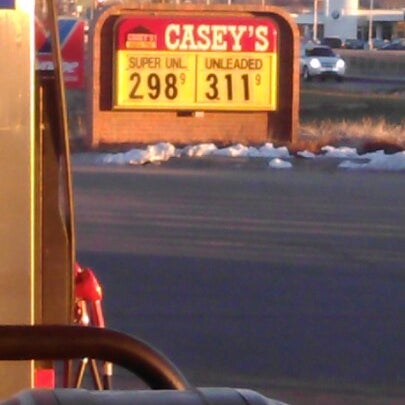 Photo taken at Casey&#39;s General Store by Matt C. on 1/17/2013