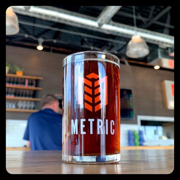 Photo taken at Metric Brewing by Stuart R. on 10/1/2019