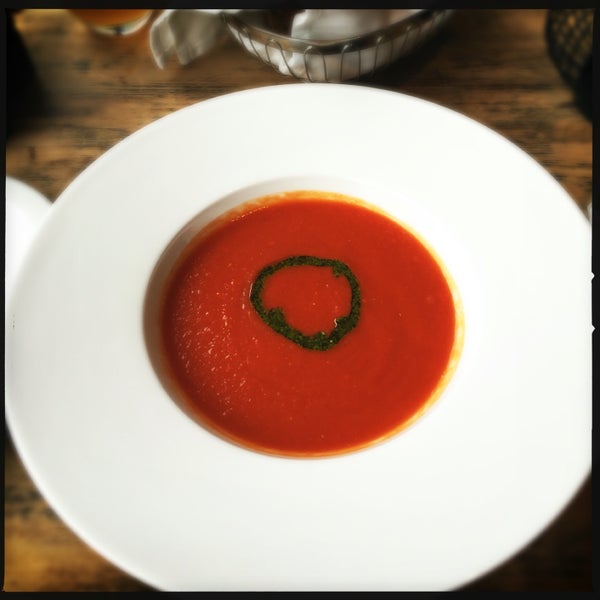 Zuppa di pomodoro - rajčinová polievka. Skvelá.