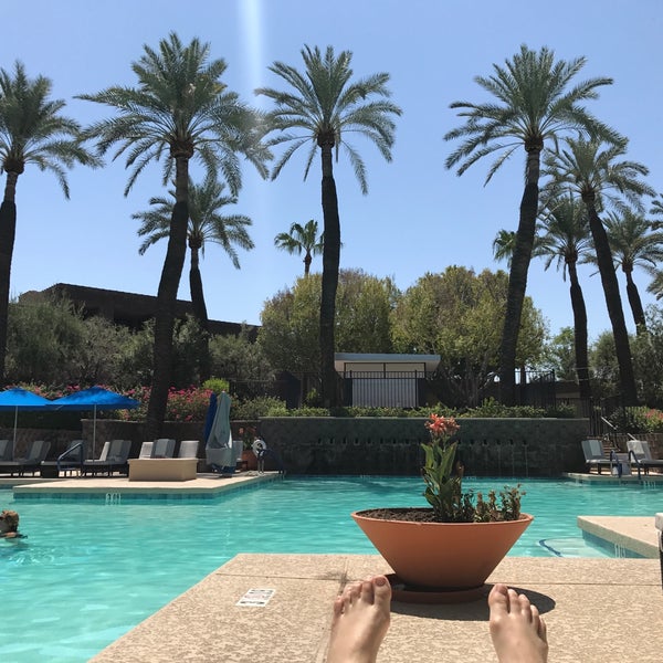 Photo taken at DoubleTree Resort by Hilton Hotel Paradise Valley - Scottsdale by Minji S. on 7/14/2017