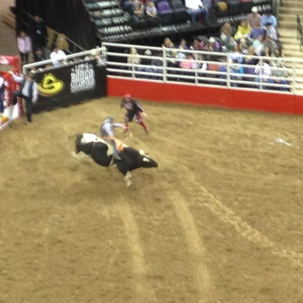 Photo taken at The San Antonio Stock Show &amp; Rodeo by Alex G. on 2/17/2013