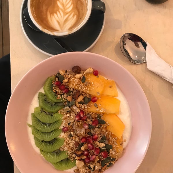The granola breakfast is truly wonderful and amazingly presented. To top it, the flat white coffee was perfect.  Friendly service as well. Well worth going out of your way to try