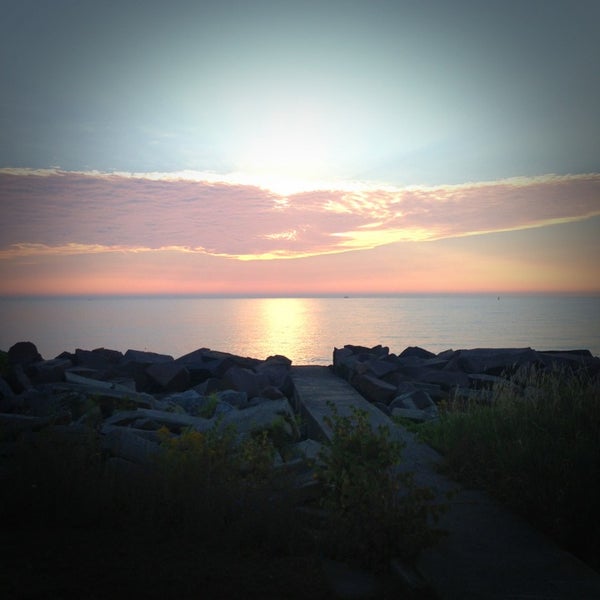 Racine Lakefront Beach in Racine