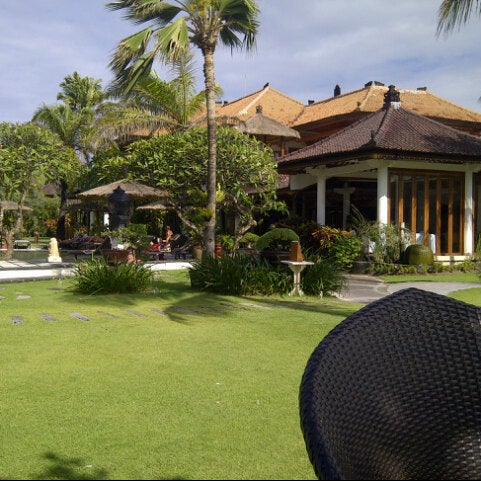 Photo taken at Keraton Jimbaran Resort &amp; Spa by Lusiana S. on 3/16/2013