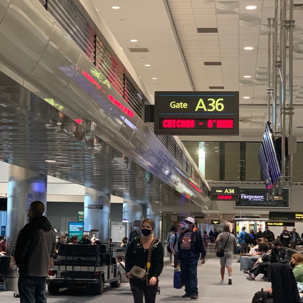 Gate A36 Airport Gate in Denver