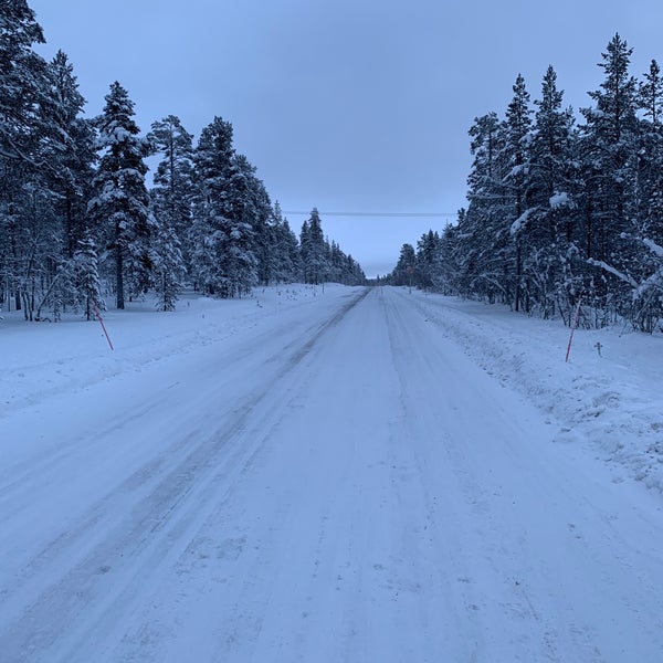 Photo taken at Kakslauttanen Arctic Resort by No Bady on 1/5/2019