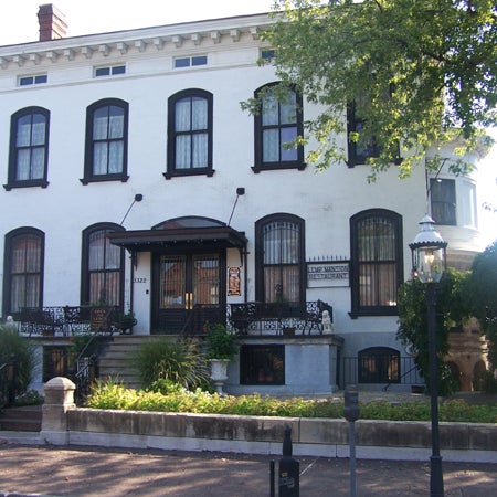 Upon entering the Lemp Mansion, one enters the history of St. Louis brewing. The mansion, which housed the ill-fated Lemp family, maintains 19th-century décor and photographs for guests to peruse.