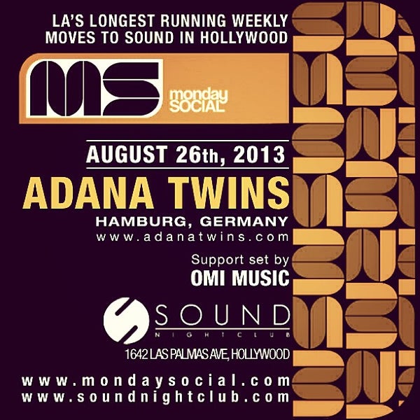 8/25/2013 tarihinde Monday Socialziyaretçi tarafından Monday Social @ Sound Nightclub'de çekilen fotoğraf