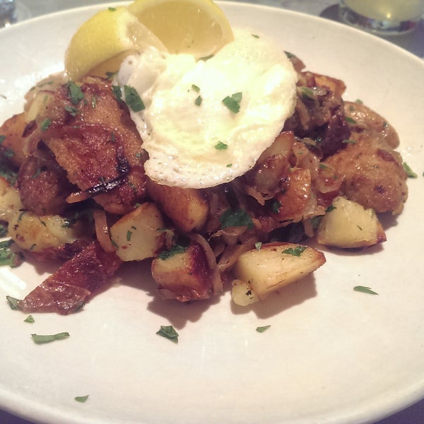 Oyster hash was great!