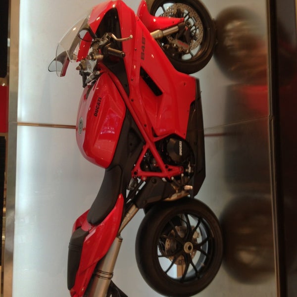 Photo taken at Ducati Caffe by George J. on 3/26/2013