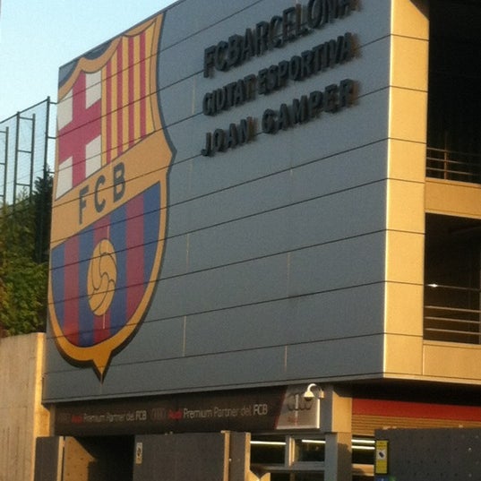 Photo taken at Ciutat Esportiva Joan Gamper FCBarcelona by Francesc G. on 11/15/2012