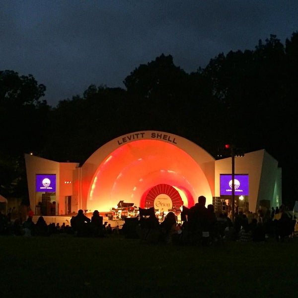 Photo taken at Levitt Shell by Claire on 10/4/2015
