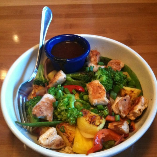For something different - try the chicken bowl - oh so healthy!