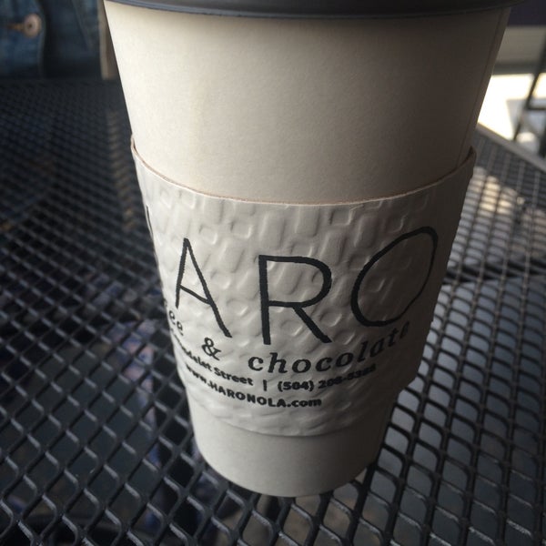 Photo taken at HARO coffee &amp; chocolate by Tamara on 4/3/2015
