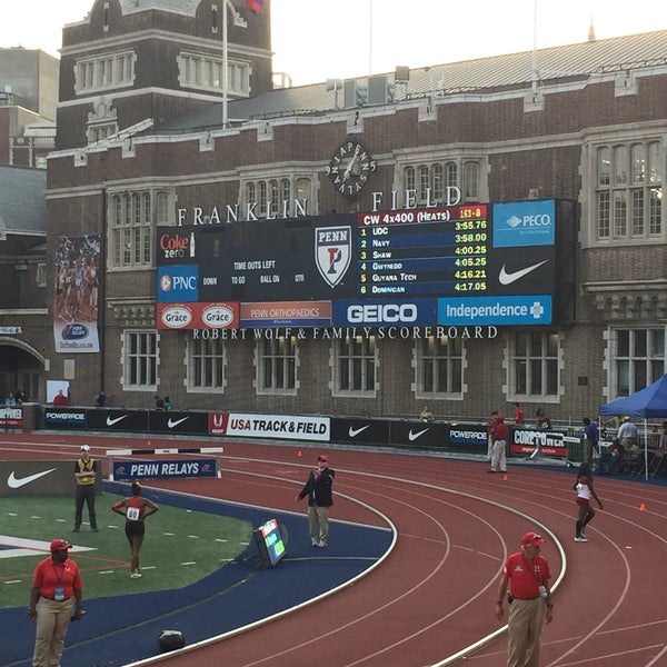 Photo taken at Franklin Field by Orig P. on 4/27/2017