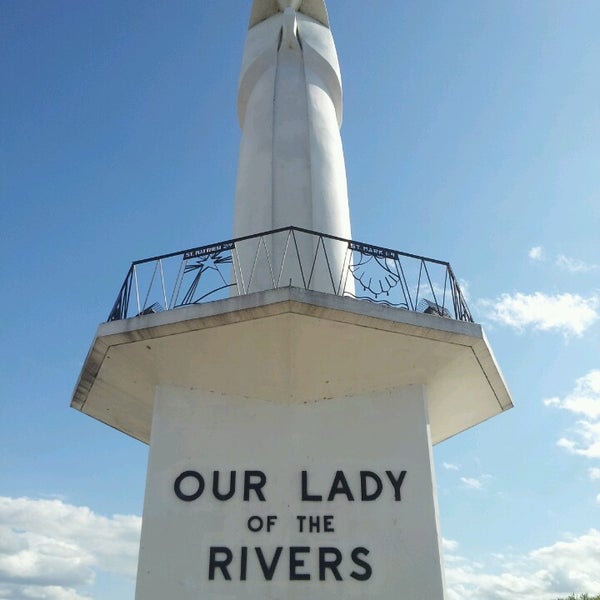 Photo taken at Our Lady of the Rivers Shrine by James B. on 4/30/2014