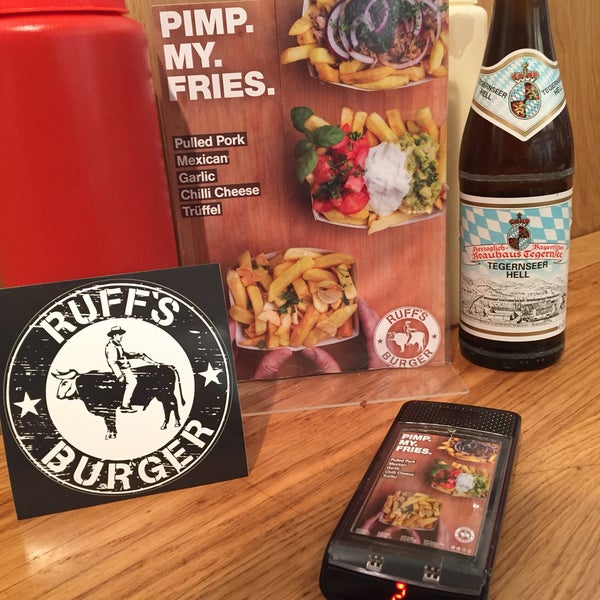 Снимок сделан в Ruff&#39;s Burger Marienplatz пользователем Florian 10/31/2017