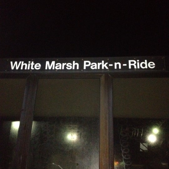 White Marsh Park & Ride Bus Station in White Marsh