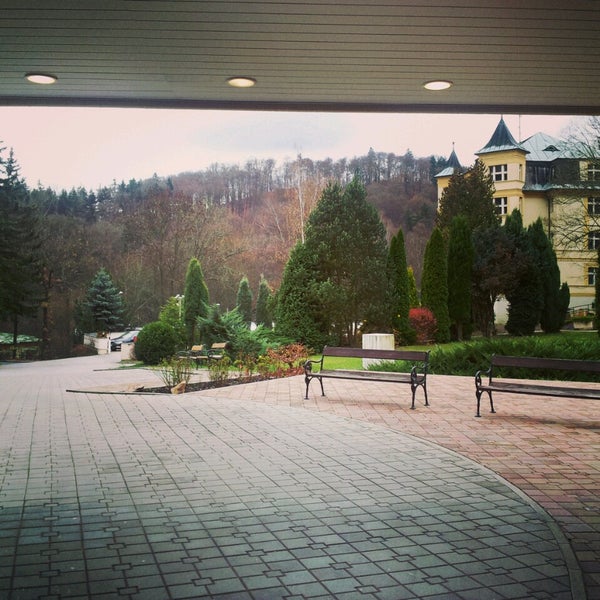 Photo taken at Spa Resort Sanssouci by Anastasia S. on 11/12/2013