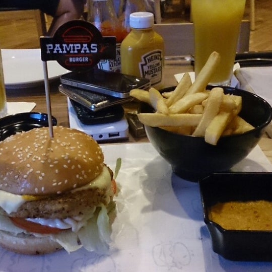 Photo taken at Pampas Burger by siDd on 7/10/2014