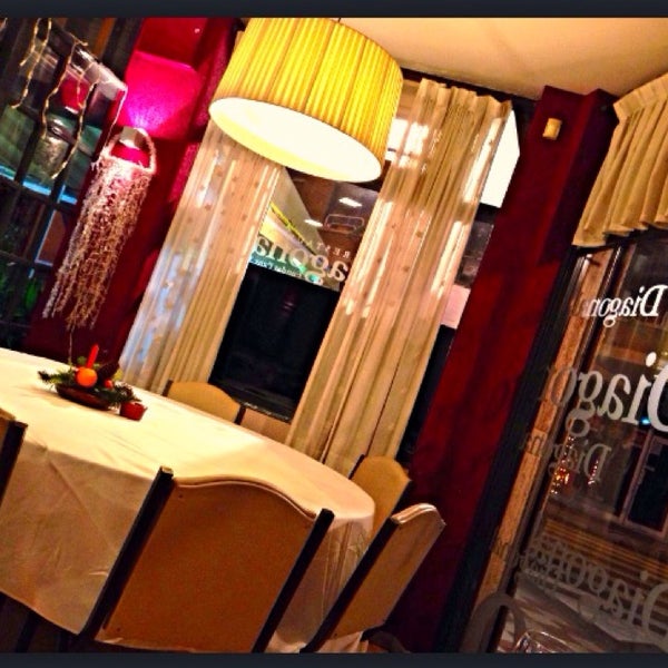 Photo taken at Restaurant Diagonal by Astghik on 12/16/2013